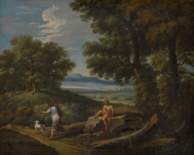 View full screen - View 1 of Lot 192. An Arcadian landscape.