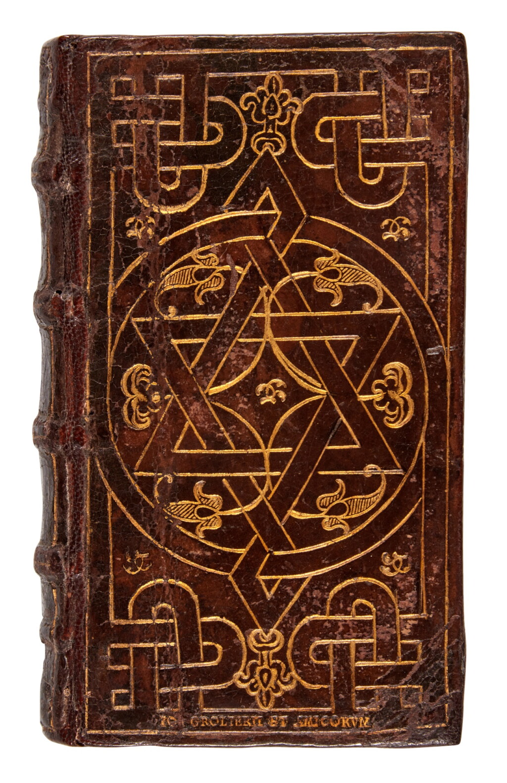 View full screen - View 1 of Lot 1061. Cicero, Opera, Lyon, 1546, 7 volumes, contemporary French gilt-tooled calf, probably by Picard.