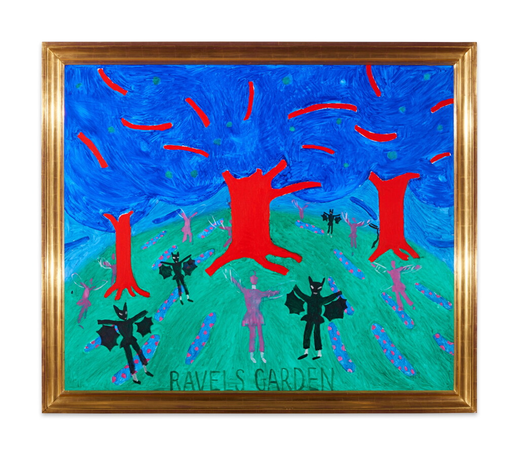 View full screen - View 1 of Lot 217. Ravel's Garden with Night Glow.