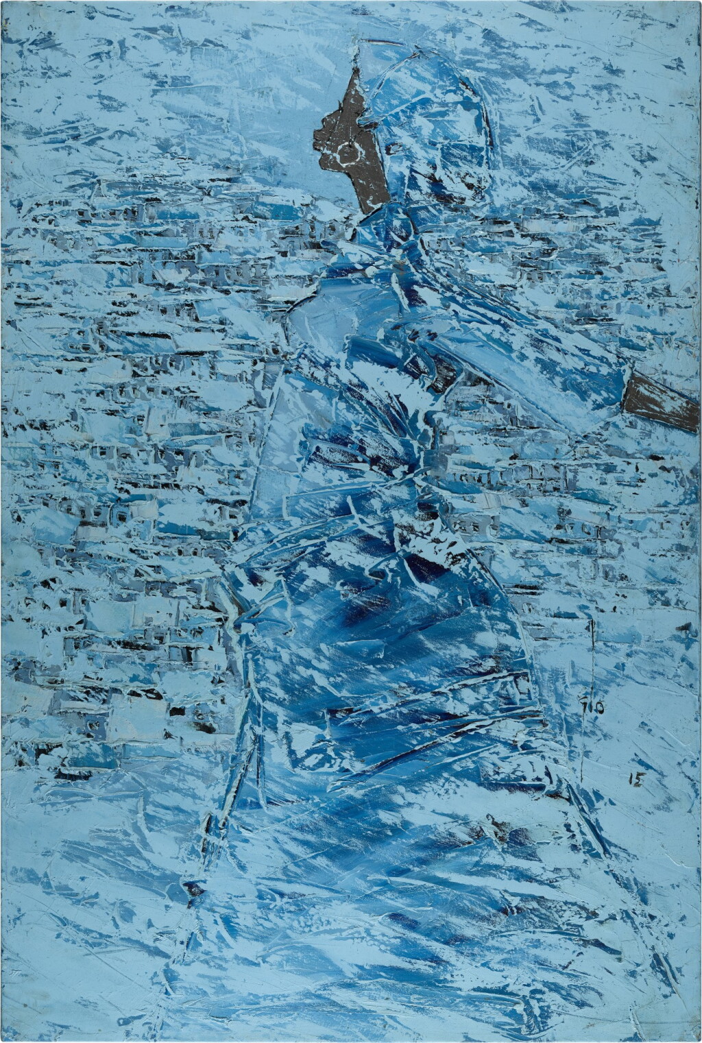 View full screen - View 1 of Lot 33. Lady in Blue.