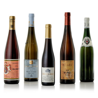 View full screen - View 1 of Lot 8416. Germany Riesling Mixed lot (1 HB, 5 BT).