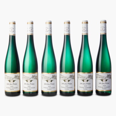 View full screen - View 1 of Lot 587. Wehlener Sonnenuhr Riesling Auslese 2020 J. J. Prüm (12 BT).