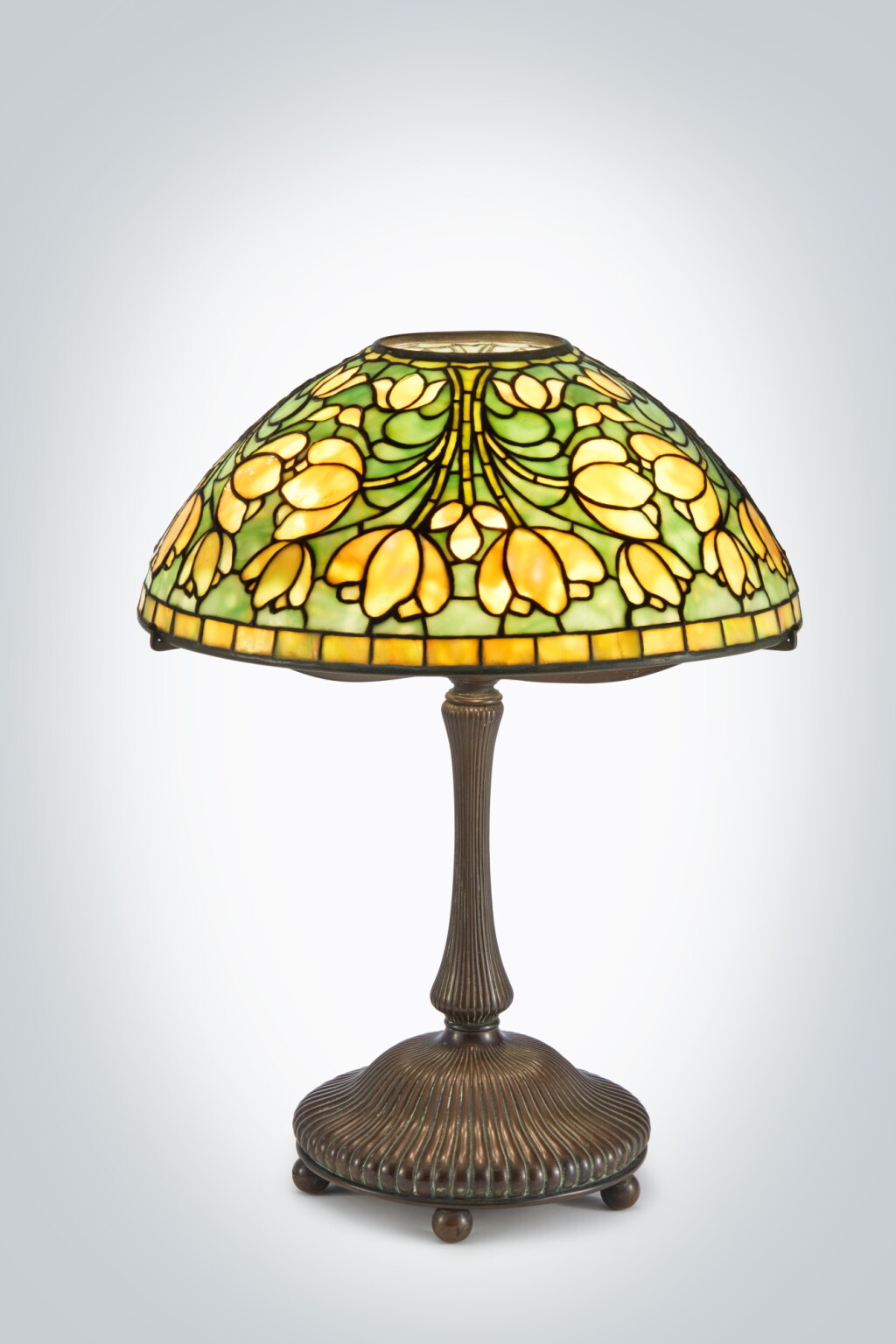 View full screen - View 1 of Lot 5. "Crocus" Table Lamp.
