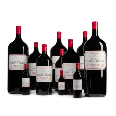 View full screen - View 1 of Lot 122. Château Lynch-Bages Hand-Signed 2000s Nebuchadnezzar Vertical (6 NEBR).