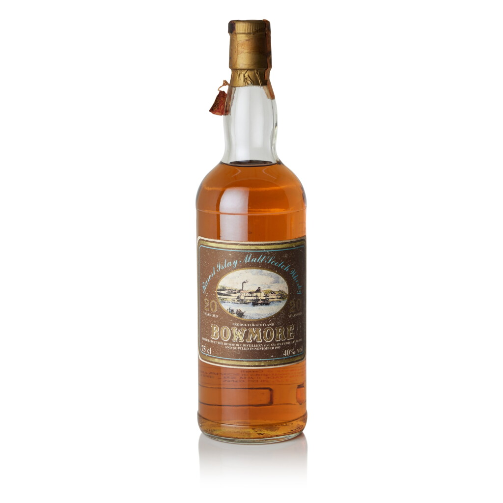 View full screen - View 1 of Lot 6093. Bowmore Intertrade 20 Year Old 40.0 abv 1965 (1 BT75).