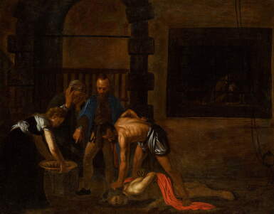View full screen - View 1 of Lot 22. The Beheading of Saint John the Baptist.