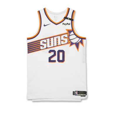 View full screen - View 1 of Lot 171. Jusuf Nurkić Phoenix Suns 2024-2025 Kia NBA Tip-Off Game Worn Association Edition Jersey .