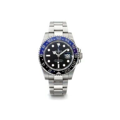 View full screen - View 1 of Lot 1052. ROLEX | REF 116710BLNR 'BATMAN' GMT-MASTER II, A STAINLESS STEEL AUTOMATIC DUAL TIME WRISTWATCH WITH DATE AND BRACELET, CIRCA 2016 | 勞力士 |116710BLNR型號「'BATMAN' GMT-MASTER II」精鋼自動上鏈兩地時間鍊帶腕錶備日期顯示,年份約2016.