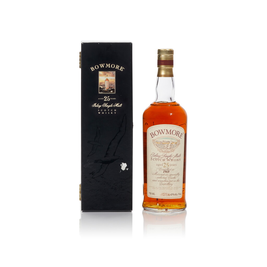 View full screen - View 1 of Lot 101. Bowmore 25 Year Old 43.0 abv 1969 (1 BT75).