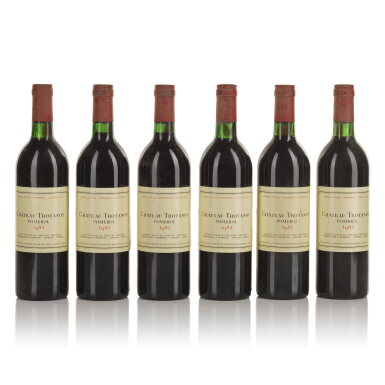 View full screen - View 1 of Lot 120. Château Trotanoy 1983 (6 BT).