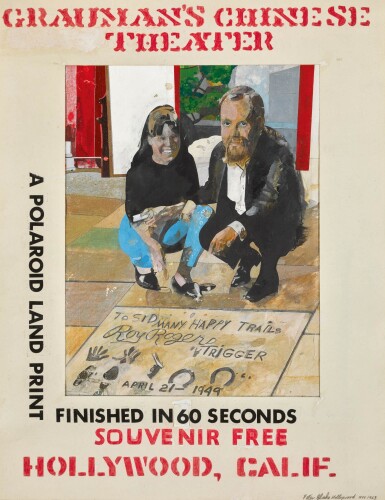 View full screen - View 1 of Lot 5. SIR PETER BLAKE, R.A. | GRAUMAN’S CHINESE THEATER.