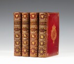 Oeuvres du philosophe bienfaisant. Paris, 1763. 4 vol. in-8. Maroquin aux armes de Stanislas Leszczynski.