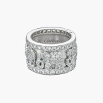 Diamond and Emerald 'Elephant' Ring | 卡地亞 | 鑽石 配 祖母綠 'Elephant' 戒指