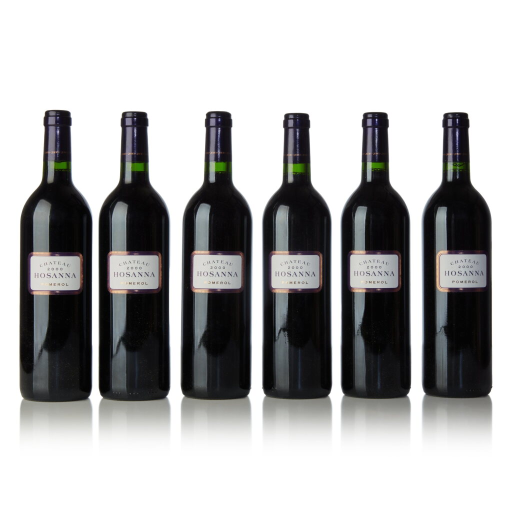 View full screen - View 1 of Lot 63. Château Hosanna 2000 (12 BT).
