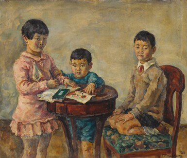 View full screen - View 1 of Lot 267. Family Portrait.