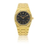 AUDEMARS PIGUET | ROYAL OAK YELLOW GOLD WRISTWATCH WITH DATE AND BRACELET CIRCA 1985