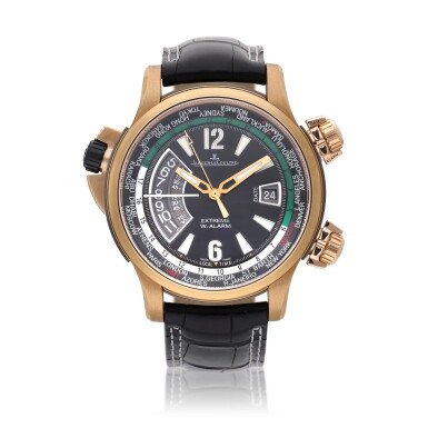 View full screen - View 1 of Lot 261. Reference 150.2.42 Master Compressor Extreme 'Mexico', A limited-edition pink gold automatic world time wristwatch with date and alarm, Circa 2010.