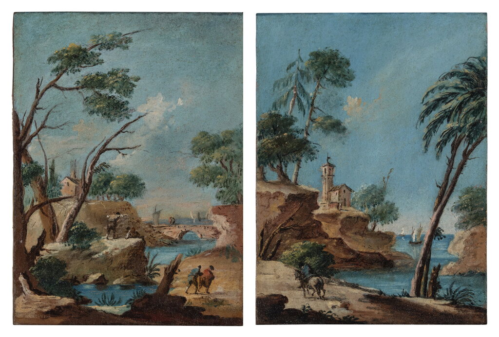View full screen - View 1 of Lot 114. A Pair of Capricci.