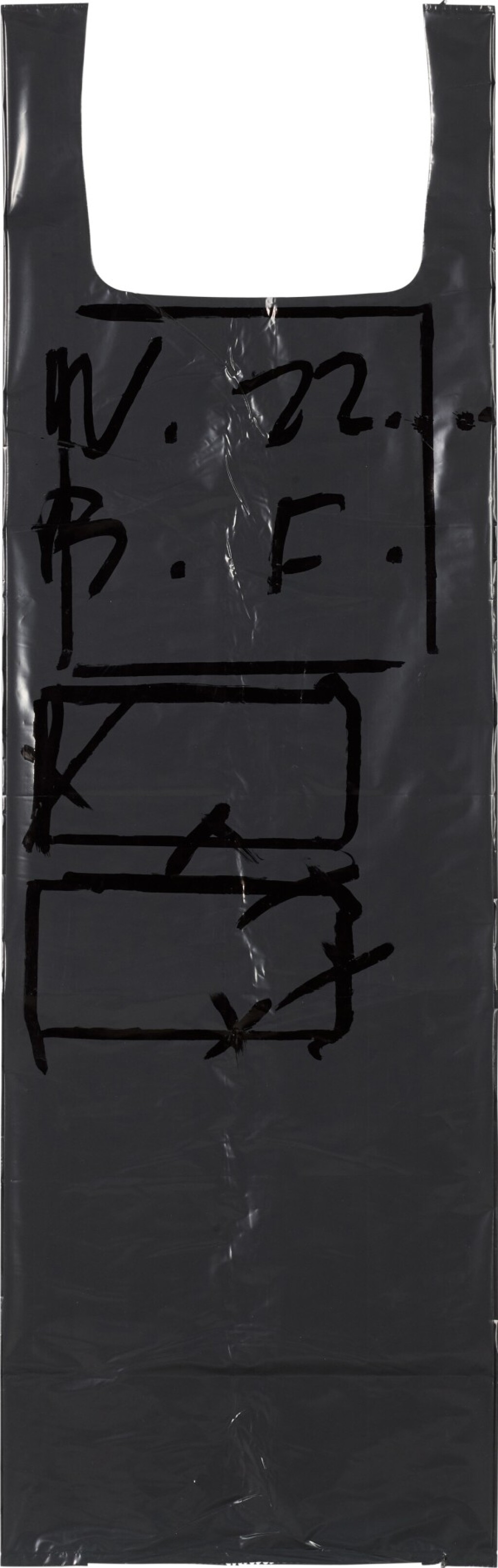 View full screen - View 1 of Lot 73. Untitled (Garbage Bag Grey #4).