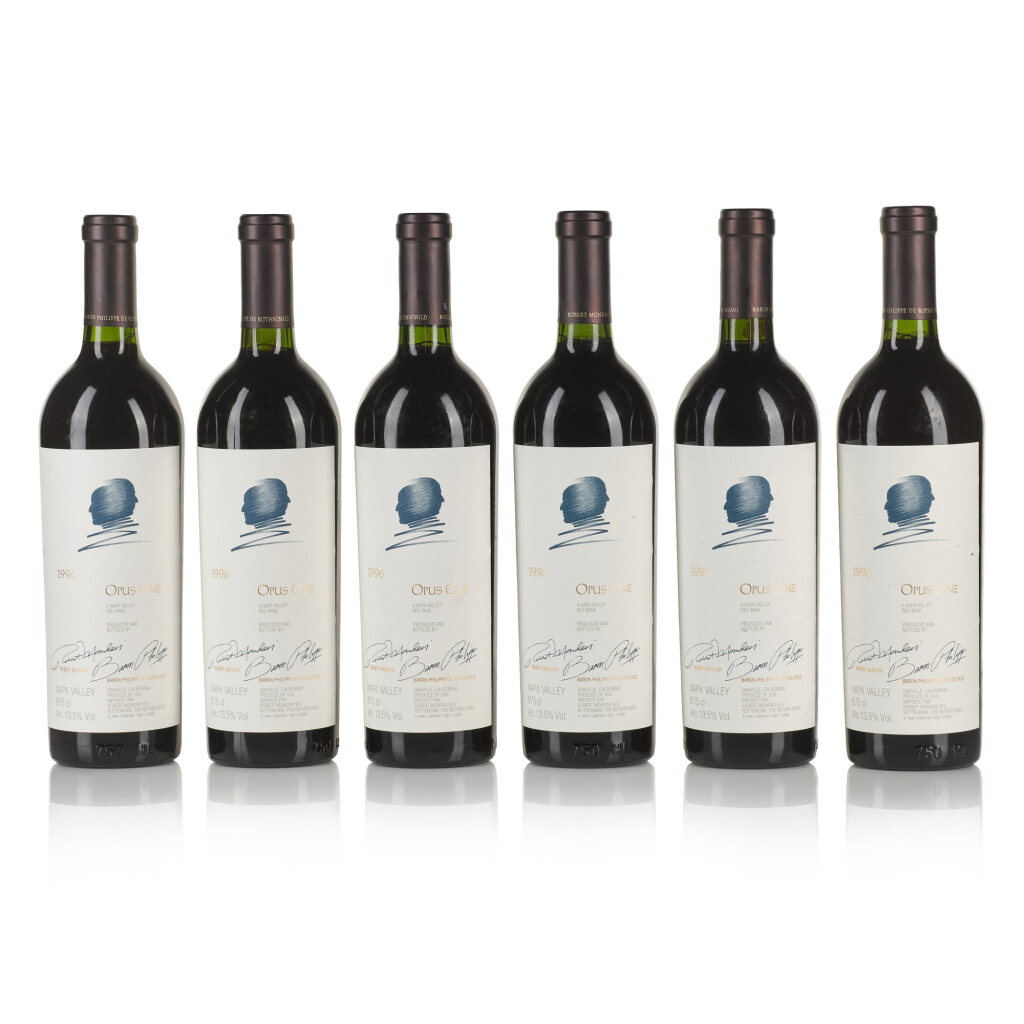 View full screen - View 1 of Lot 878. Opus One 1996 (12 BT).