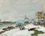Hiver à Marly, effet de neige