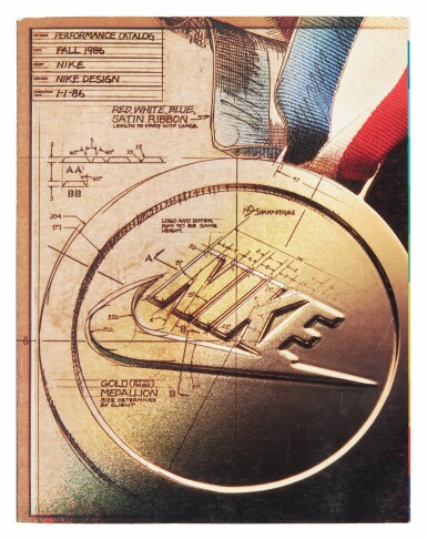 View full screen - View 1 of Lot 15. Nike Performance Catalogue | Fall 1986.
