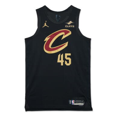 View full screen - View 1 of Lot 69. Donovan Mitchell Cleveland Cavaliers 2024-2025 Emirates NBA Cup Game Worn Statement Edition Jersey | 37 Points.