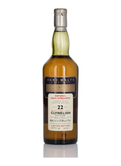 View full screen - View 1 of Lot 167. Clynelish Rare Malts 22 Year Old 58.64 abv 1972 (1 BT 75cl).