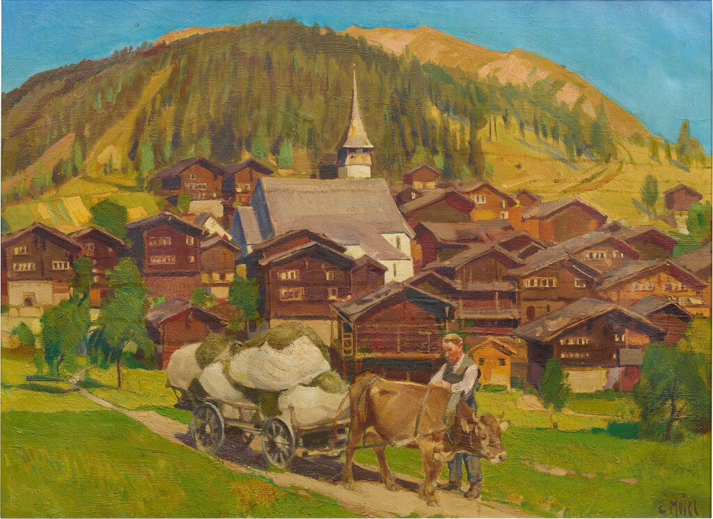 View full screen - View 1 of Lot 45. Grimentz, Val d’Anniviers.