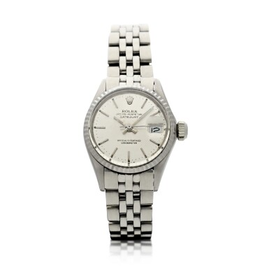 View full screen - View 1 of Lot 49. ROLEX | REFERENCE 6517 DATEJUST A WHITE GOLD AUTOMATIC CENTER SECONDS WRISTWATCH WITH DATE AND BRACELET, CIRCA 1968.