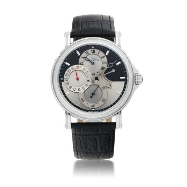 View full screen - View 1 of Lot 909. REF 3340 SG STAINLESS STEEL WRISTWATCH WITH DATE AND POWER RESERVE CIRCA 2004.