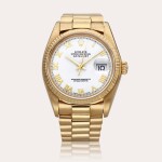 Reference 16018 Datejust | A yellow gold automatic wristwatch with date and bracelet, Circa 1981