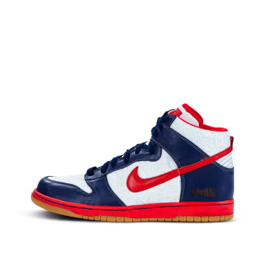 View full screen - View 1 of Lot 849. NikeiD Dunk Hi 'DJ AM' from The Collection of DJ AM | Size 12.