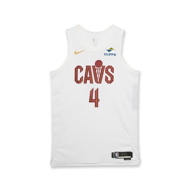 View full screen - View 1 of Lot 65. Evan Mobley Cleveland Cavaliers 2025 NBA Playoffs Eastern Conference Round 1 Game Worn Association Edition Jersey | Game 1 .