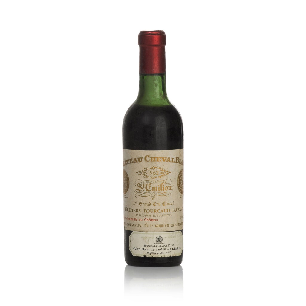 View full screen - View 1 of Lot 57. Château Cheval Blanc 1962 (1 HFBT).