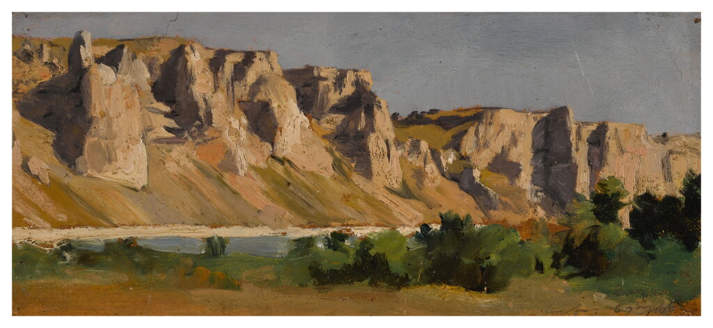 View full screen - View 1 of Lot 685. A view of Donzère.