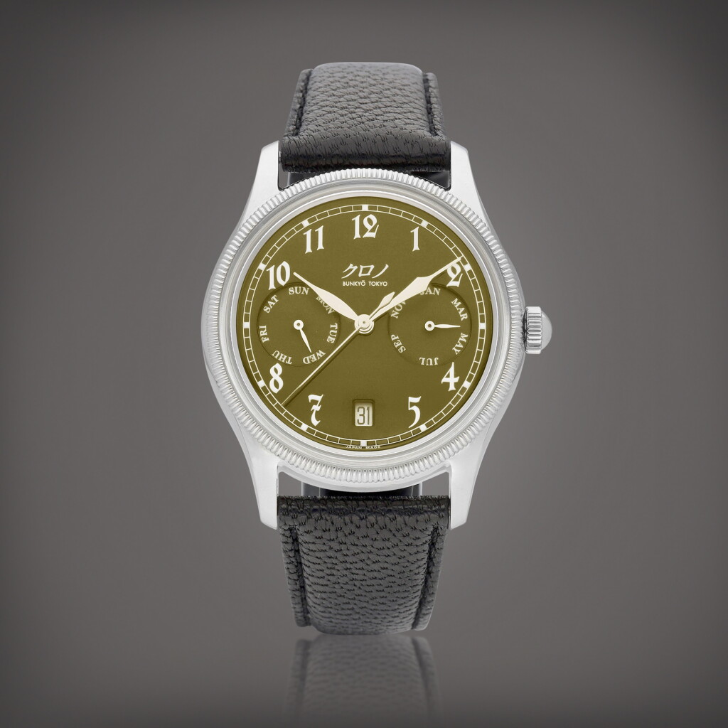View full screen - View 1 of Lot 819. Calendrier Type I | A stainless steel triple calendar wristwatch, Circa 2022 | Calendrier Type I | 精鋼全日曆腕錶,約2022年製.