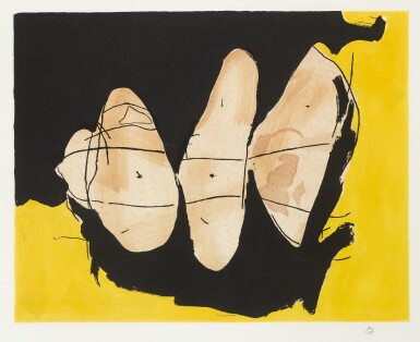 View full screen - View 1 of Lot 41. ROBERT MOTHERWELL | HOLLOW MAN'S CAVE (WALKER ART CENTER 523).