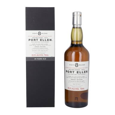 View full screen - View 1 of Lot 5339. Port Ellen Eighth Annual Release 29 Year Old 55.3 abv NV (1 BT75).
