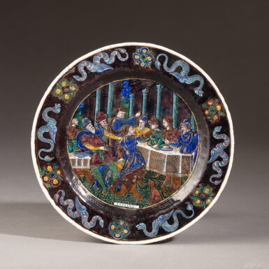View full screen - View 1 of Lot 126. Follower of Pierre Reymond, circa 1590 - 1595 | Suiveur de Pierre Reymond, vers 1590 - 1595.