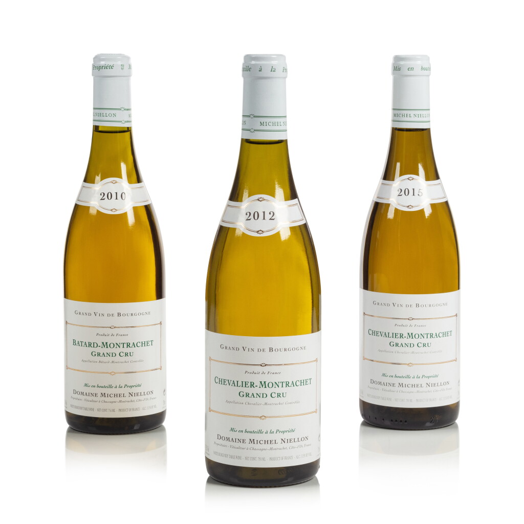 View full screen - View 1 of Lot 8328. Chevalier Montrachet 2015 Michel Niellon (6 BT).