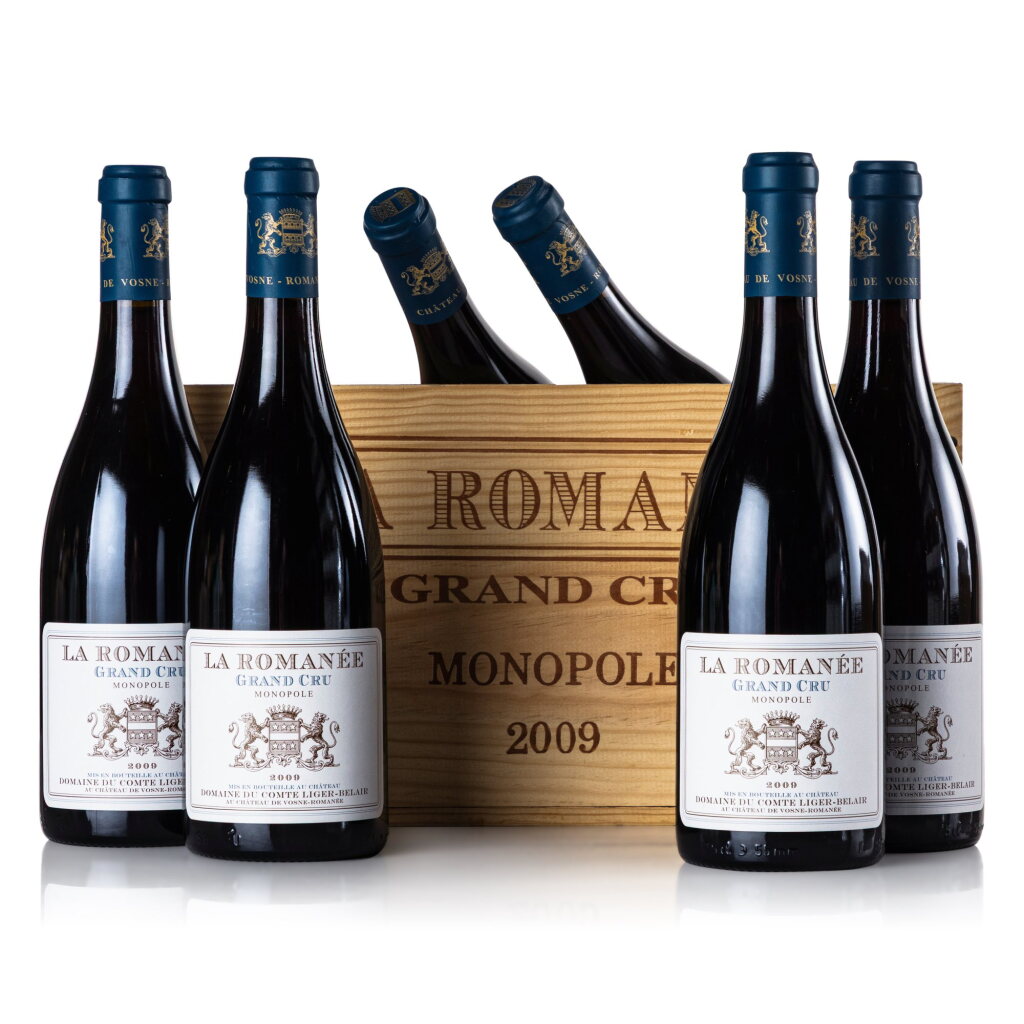 View full screen - View 1 of Lot 8. La Romanée 2009 Domaine du Comte Liger-Belair (6 BT).