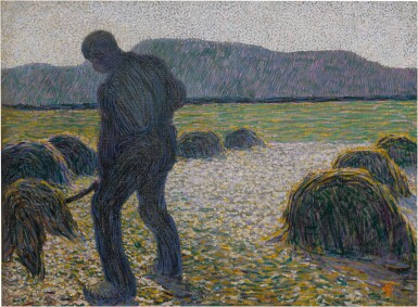 View full screen - View 1 of Lot 75. Paysan fanant (Le Faneur).