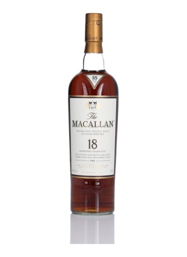 View full screen - View 1 of Lot 43. The Macallan 18 Year Old 43.0 abv 1989 (1 BT 75cl).