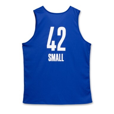 View full screen - View 1 of Lot 200. Javon Small 2025 NBA Draft Combine Worn Jersey.