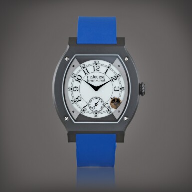 View full screen - View 1 of Lot 453. Élégante 48 mm Titalyt® Montre bracelet en titane | Titanium wristwatch Vers 2022 | Circa 2022.