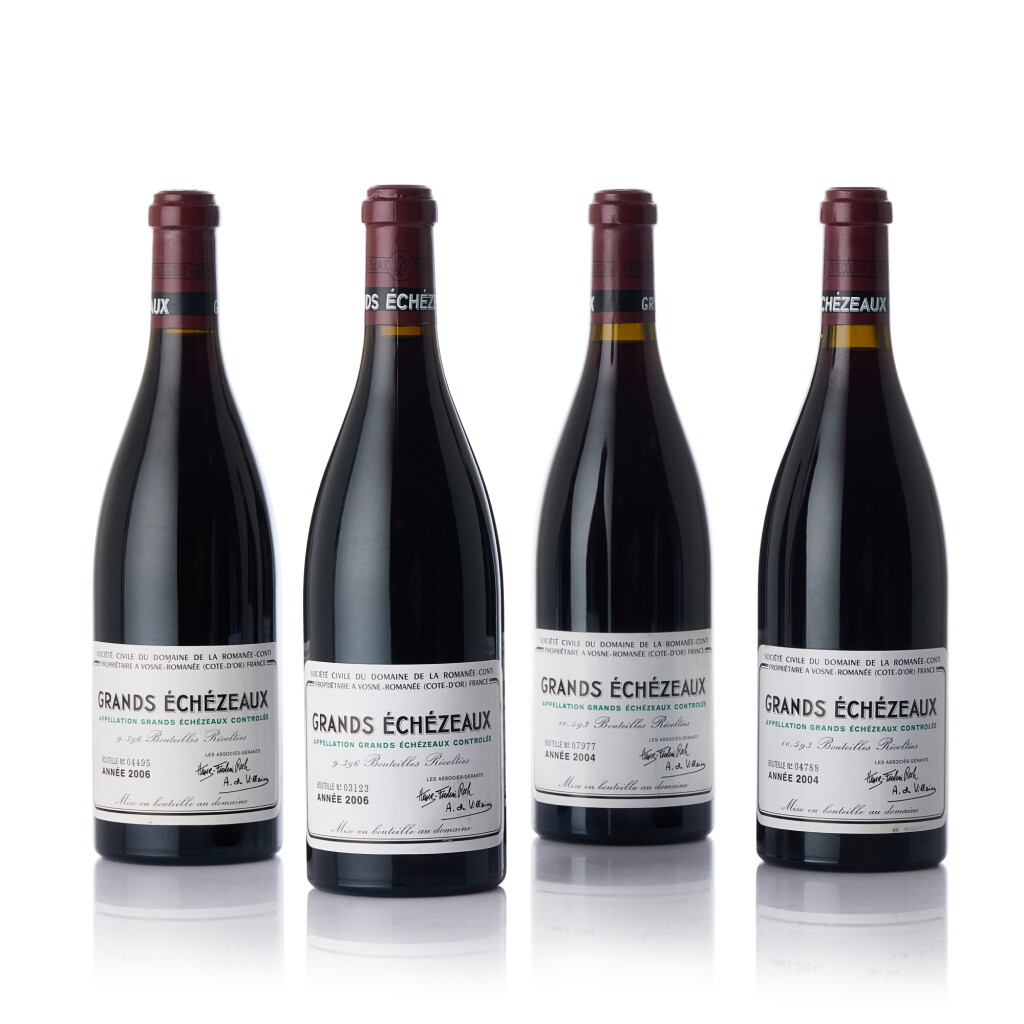 View full screen - View 1 of Lot 6609. Grands Echézeaux 2004 Domaine de la Romanée-Conti (2 BT).