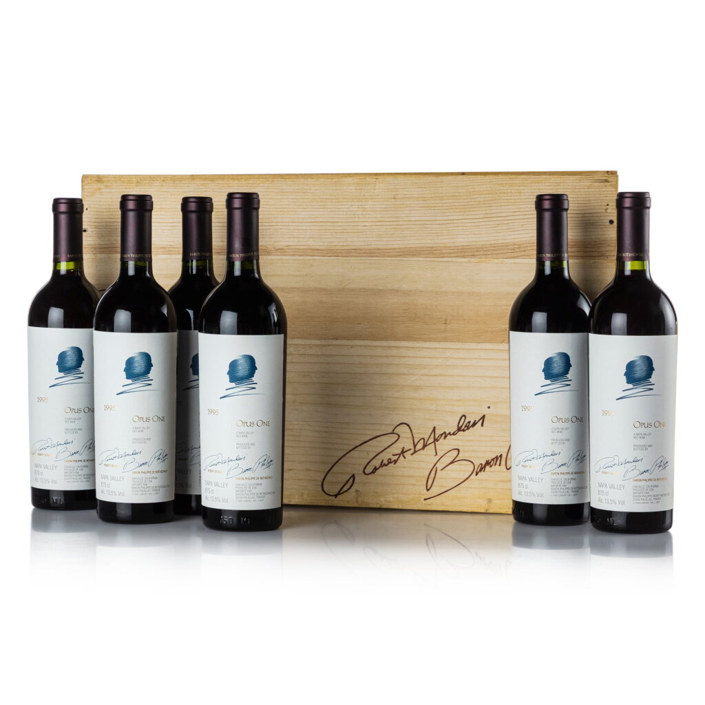 View full screen - View 1 of Lot 570. Opus One Napa Valley 1995 (6 BT).