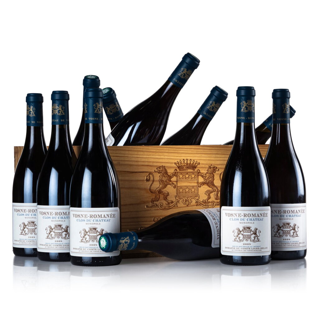 View full screen - View 1 of Lot 79. Vosne Romanée, Clos du Château 2008 Domaine du Comte Liger-Belair (11 BT).