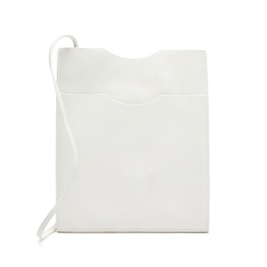 View full screen - View 1 of Lot 396. White Onimaitou Bag in Swift Leather, 2007.